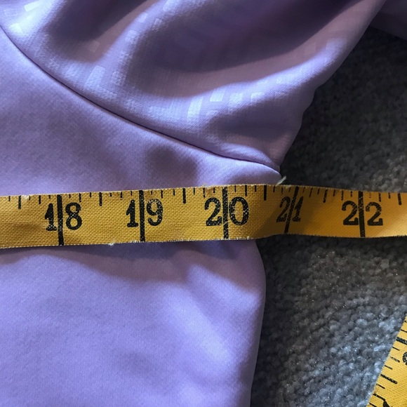 Adidas Purple 1/4 Zip Pullover Small - Picture 4 of 8